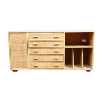 Rattan enfilade