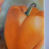 Still life painting "peppers"