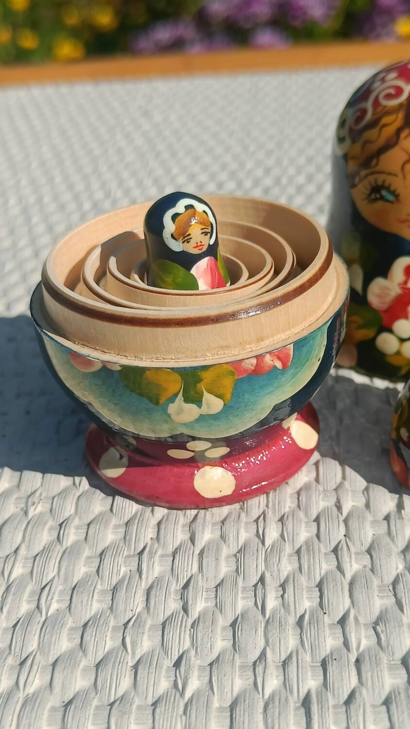 Vintage Russian doll – matryoshka