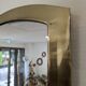Brass mirror