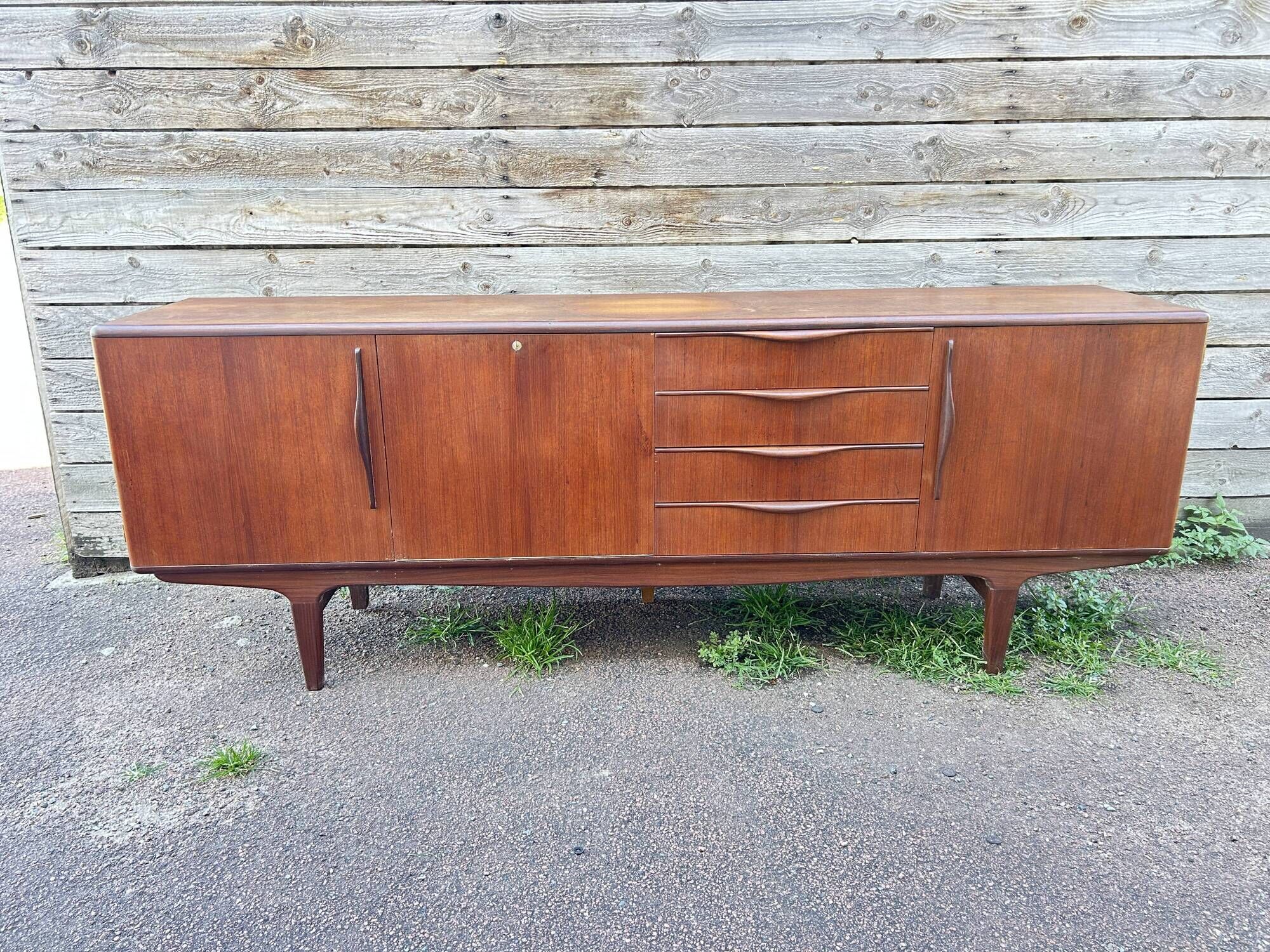Scandinavian teak sideboard