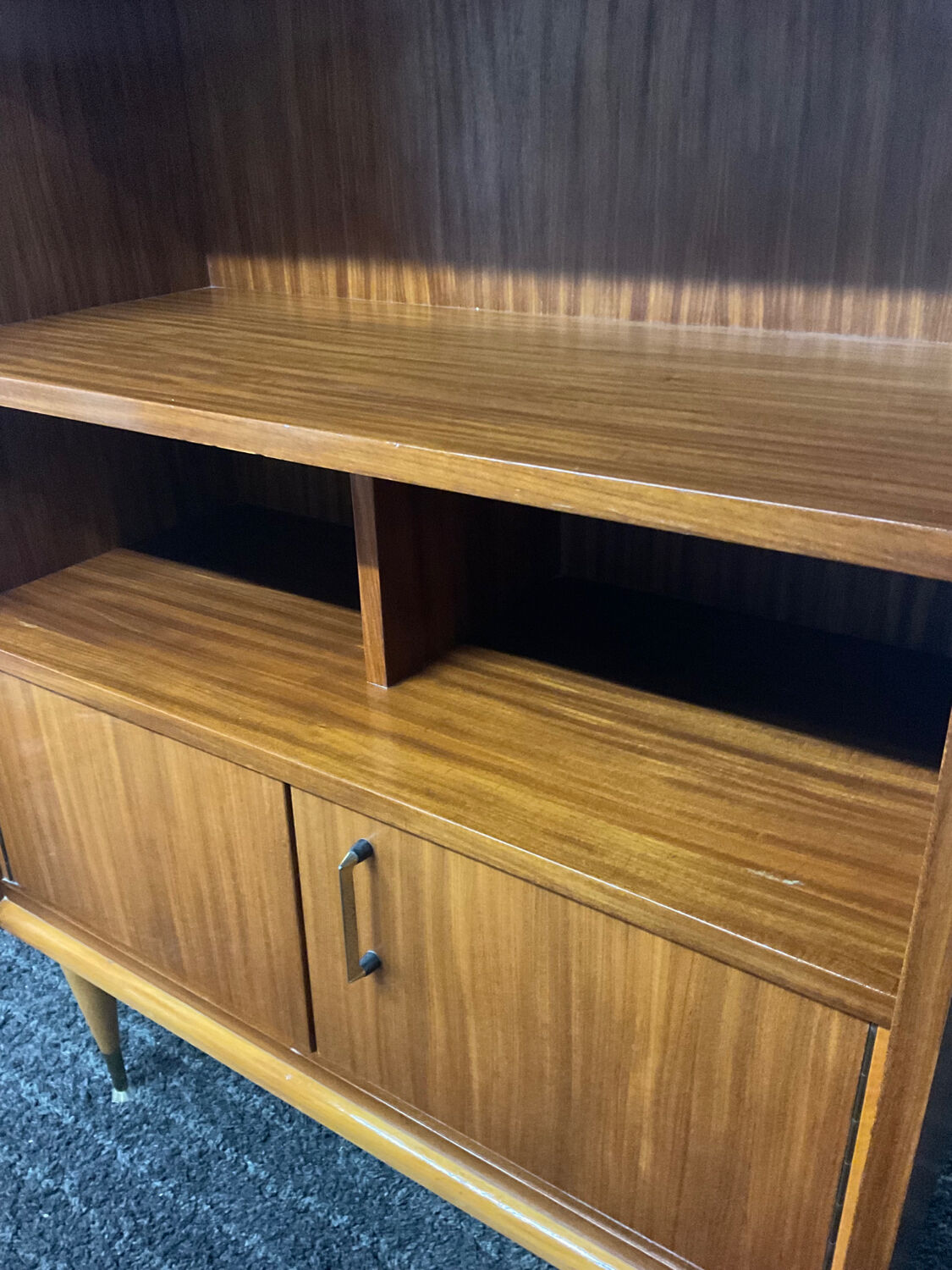 Scandinavian bar furniture in teak from the 60s