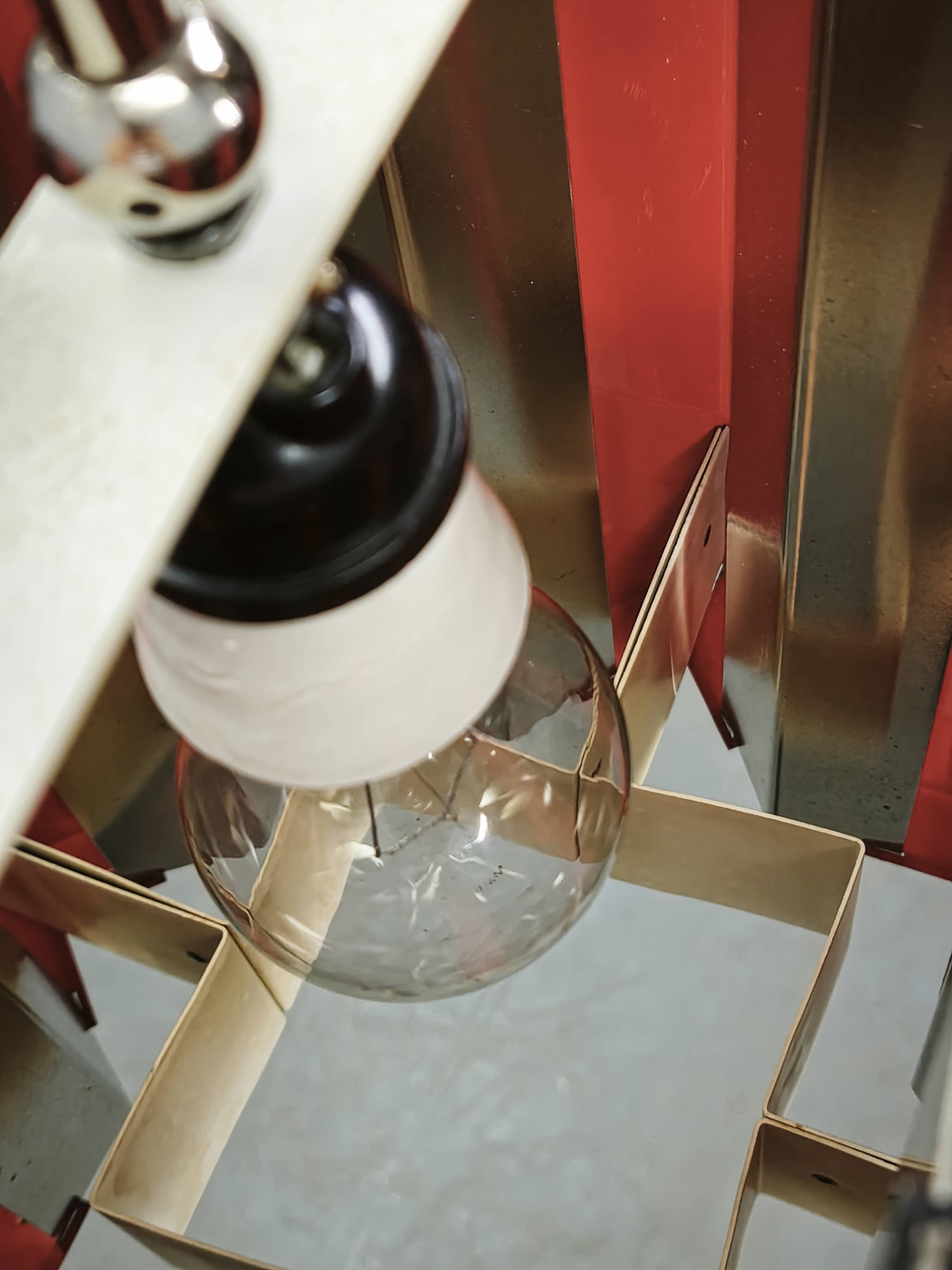 1960s Napako Space Age Pendant Light, Czechoslovakia