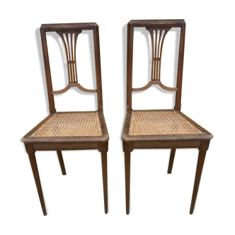 Pair of Art deco chairs