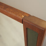 Teak mirror, Danish design, 1970s, production Denmark, 93x124 cm