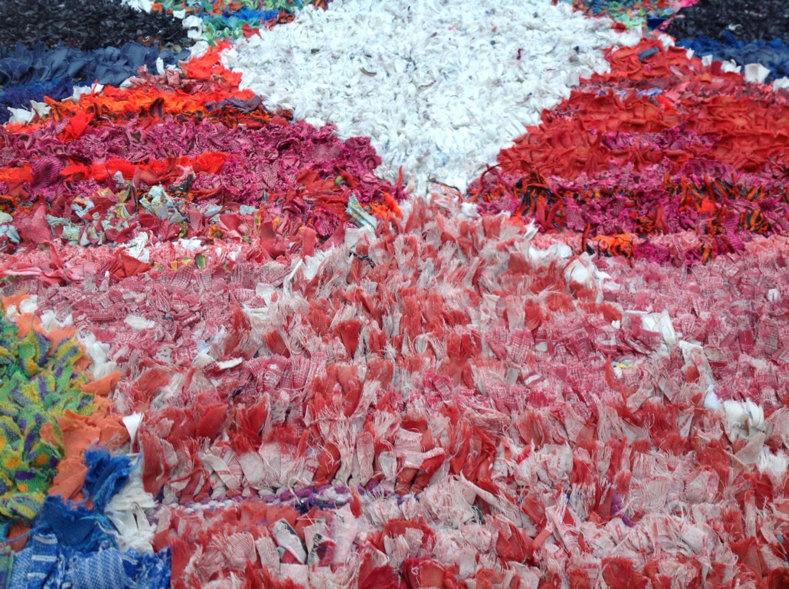 Carpet boucherouite 135x165cm