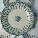 Iron earth 6 flat plates gien florentin