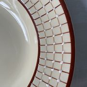 Set of 12 Longchamp France hollow plates, Colmar model