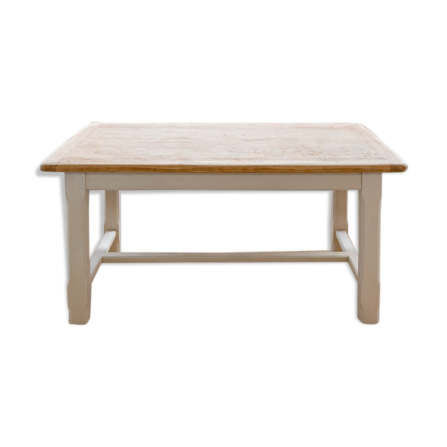 Solid wood farmhouse table