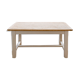 Solid wood farmhouse table
