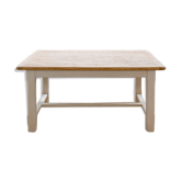 Solid wood farmhouse table