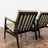 Pair Of Mid Century Armchairs Type 300 139, Poland, 1960s