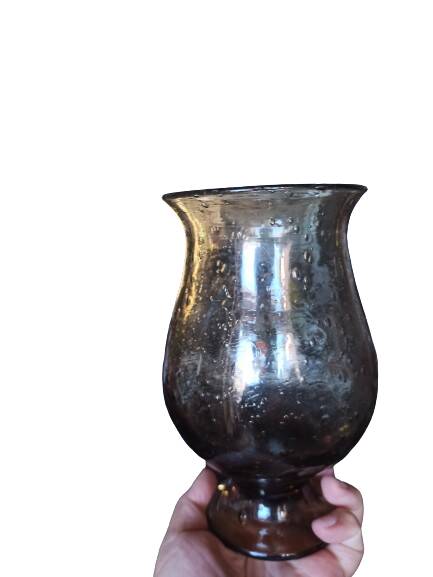 Mouth-blown "Bandor" glass jar