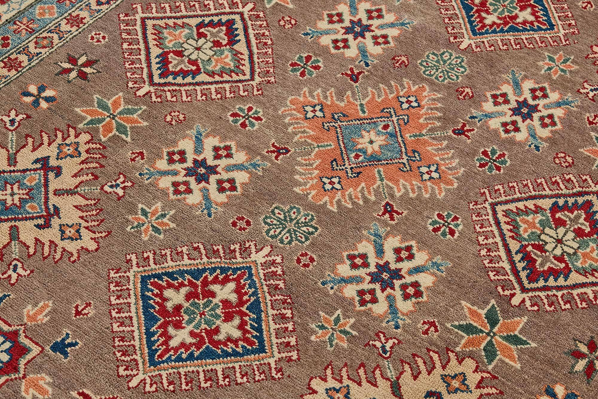 Turkish Handknotted Wool Oushak Rug 182 cm x 271 cm