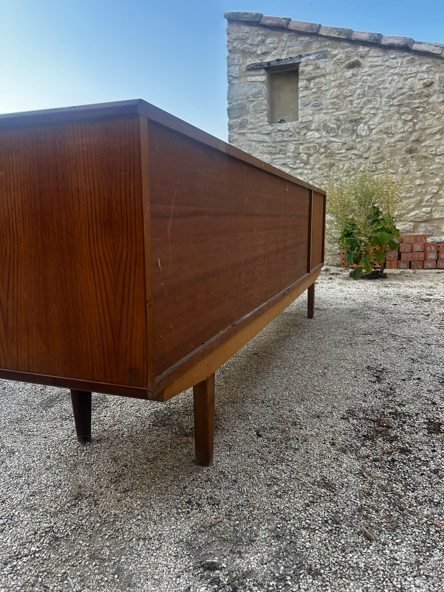 Vintage Scandinavian sideboard - 250 cm