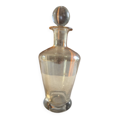 Carafe à liqueur en cristal, années 60