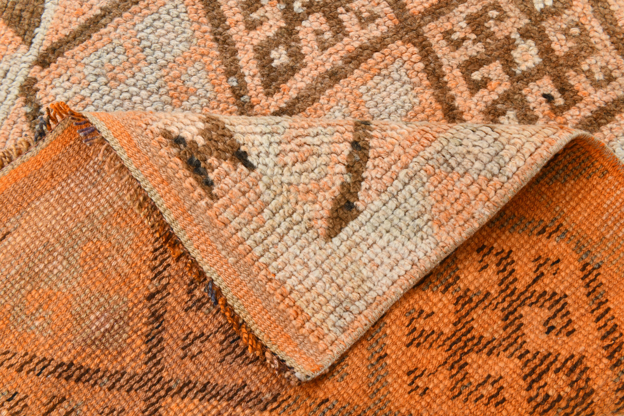 Turkish runner rug 79x373cm