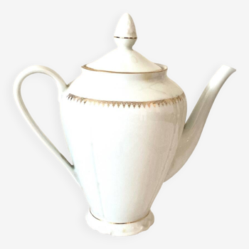 Théière ou cafetière en Porcelaine fine de SOLOGNE France