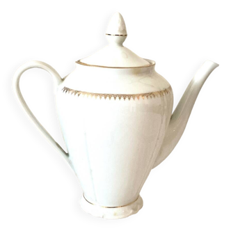 Théière ou cafetière en Porcelaine fine de SOLOGNE France