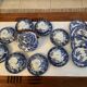 Japanese tea service with cherry blossom decoration in fine porcelain.