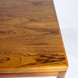 Dining Table With Extension Made In Rosewood By Johannes Andersen From Chr. Linneberg From 1960s