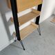 Scandinavian modular shelving system on legs, 60s
