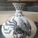 Vase Sia Home Fashion. Celestial Sphere design. Decor with birds/Chimeras.