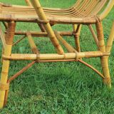 Rattan armchairs 60'