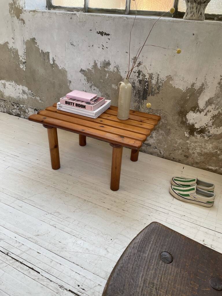 Rainer Daumiller luggage rack coffee table