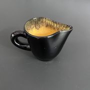 Keraluc black and yellow creamer