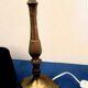 Pied de lampe a poser en laiton
