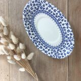 Pair of blue flower raviers