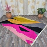 Tapis beni ouraine fait main traditionnelle taille 150 x 250 cm