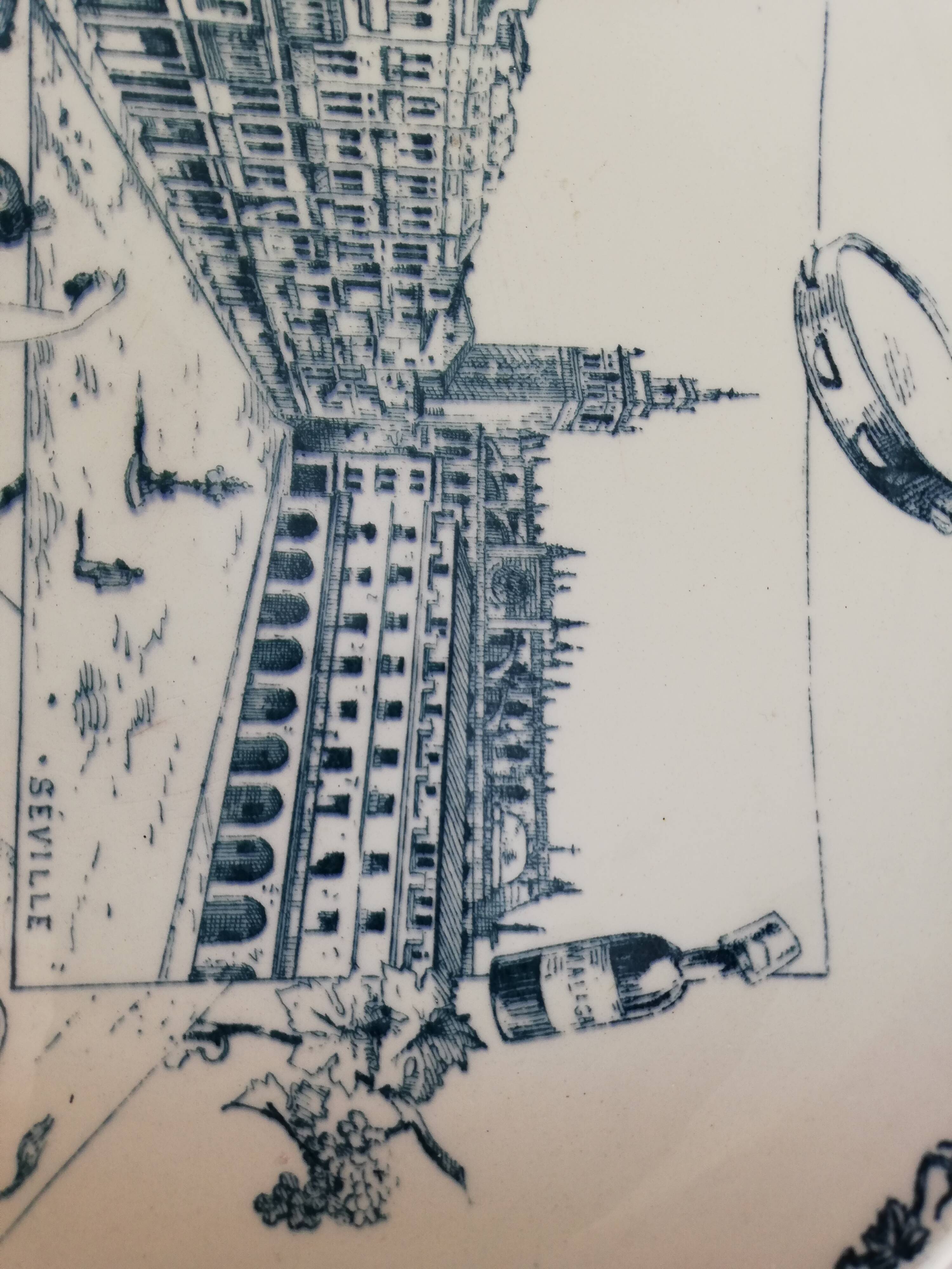 Compotier land of iron Lunéville