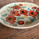 4 Plates by Kurt Brunner and Monique Pansier (Poterie du Verseau, Vallauris)