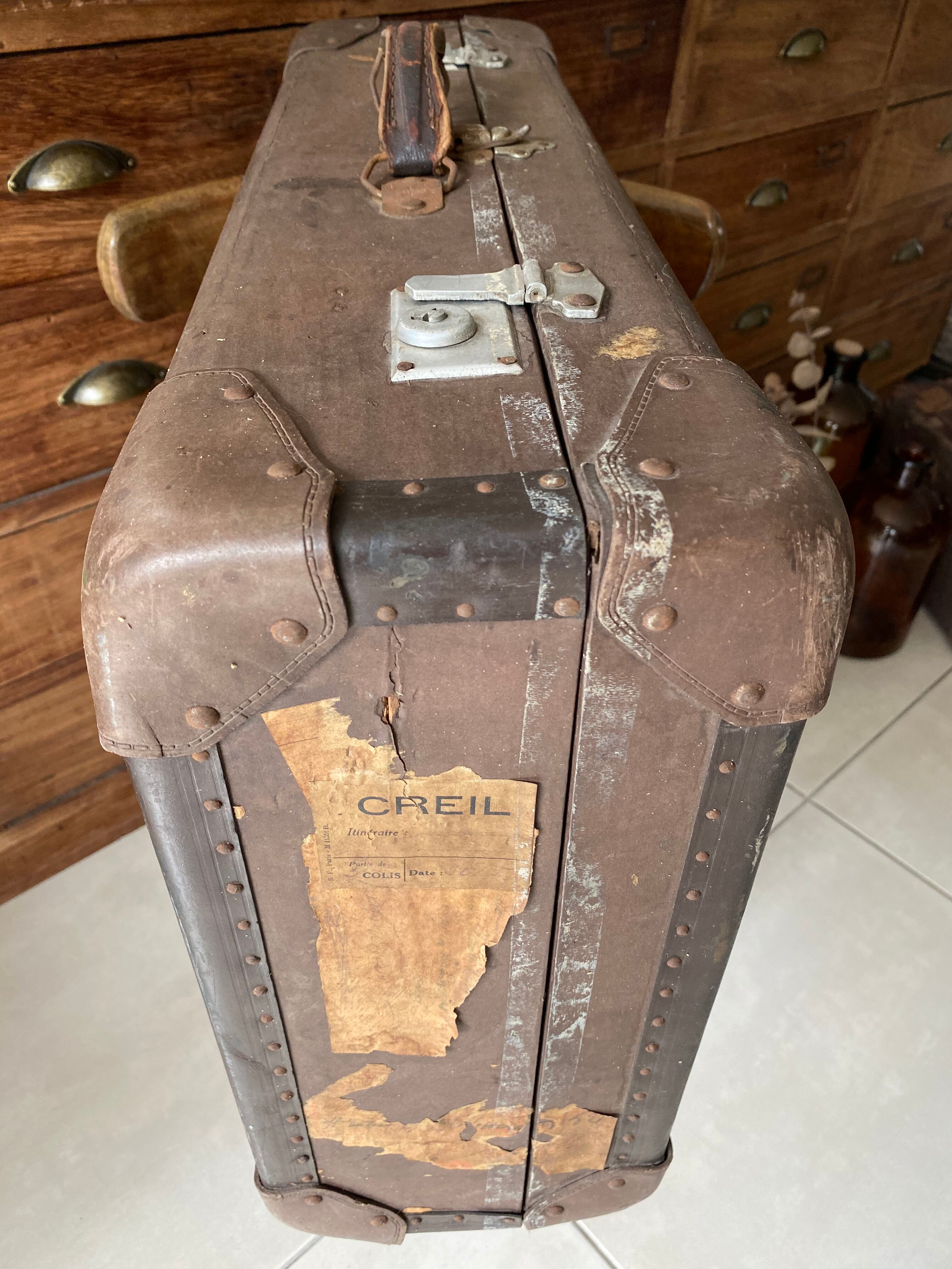 Old vintage suitcase