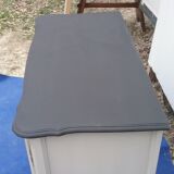 Sideboard style Louis XV light gray