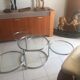 Table basse 4 plateaux vintage