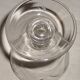 Set of 12 stemware chiseled flowers vintage 60-70 years