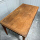 Old small farmhouse table from the 1930s.