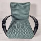 H 269 Lounge Chair and table spider by Jindřich Halabala for Up Zavody, 1940s, Set of 2