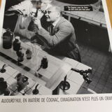 Old poster on Cognac