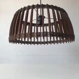 Suspension bois en osier