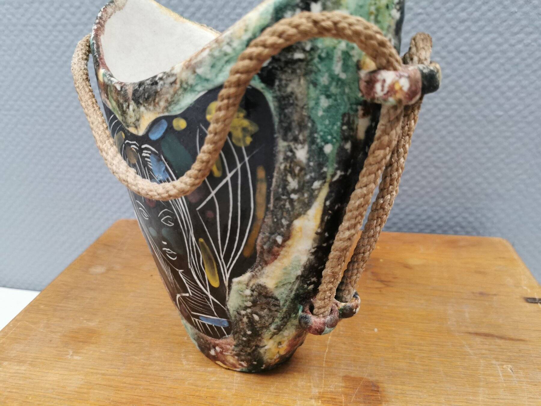 FORLANI LAVENO vase from the 1950s