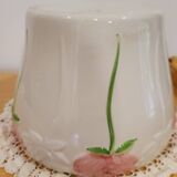 Cache-pot barbotine Pivoines