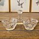 Vintage glass salt and pepper shaker (double salt cellar)