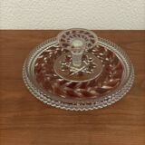 Crystal cake tray / display