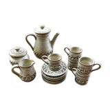 Coffee service - 6 cups Besson Vallauris