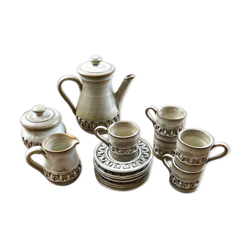 Coffee service - 6 cups Besson Vallauris