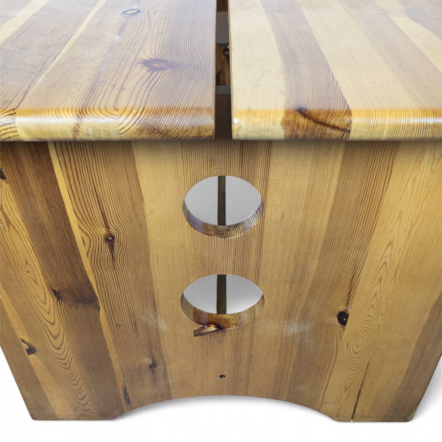 Ensemble de Salle à Manger Sculptural en Pin par Gilbert Marklund pour Furusnickarn Ab, 1970s